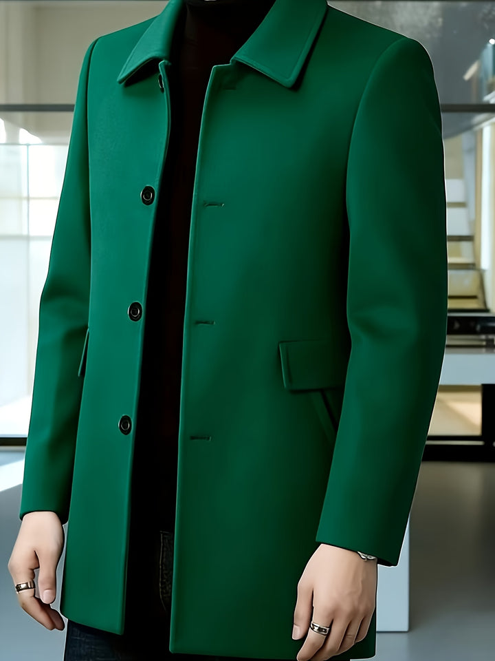 Gerard | Refined Single-Breasted Overcoat