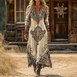 Leanne | Vintage-Inspired Long Sleeve Dress