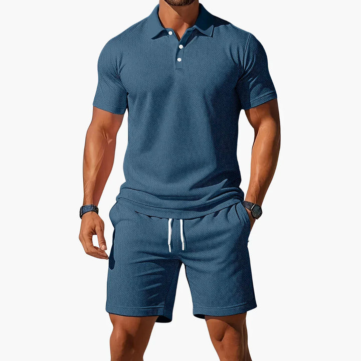 Connor | Summer Polo & Shorts Set