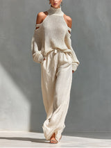 Larissa | Cold-Shoulder Two-Piece Set