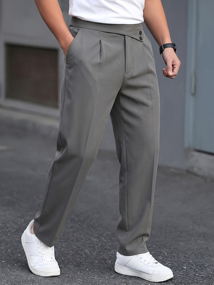 Easton | Tailored Pleated Trousers