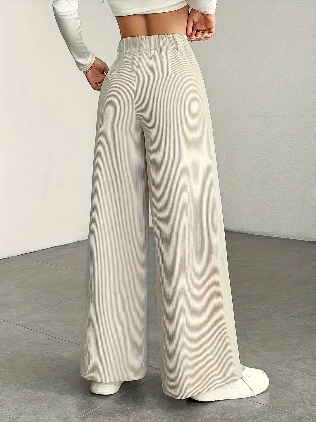 Kimberly | High-Waisted Wide-Leg Trousers
