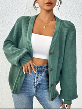 Maribel | Relaxed Button-Front Cardigan