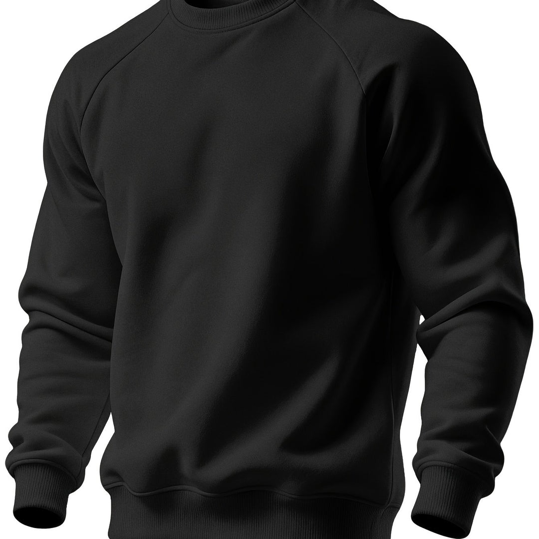 Grady | Classic Raglan Crew Neck Sweatshirt