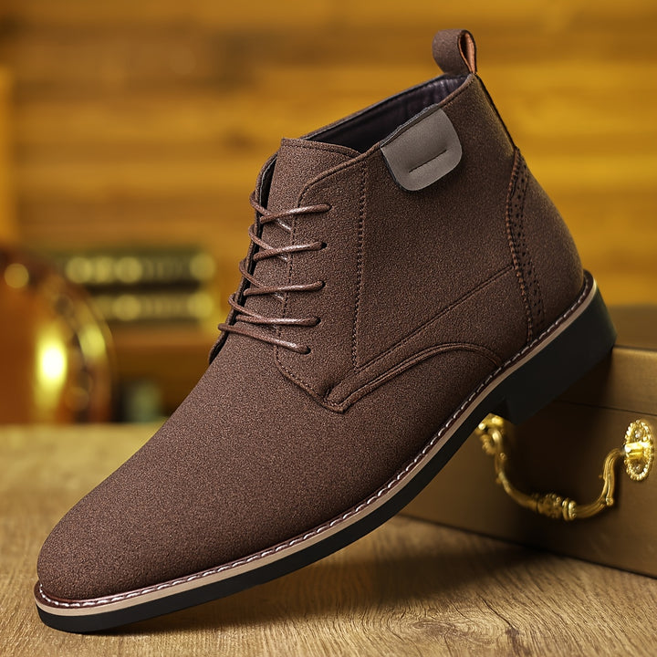 Alden | Refined Lace-Up Ankle Boots