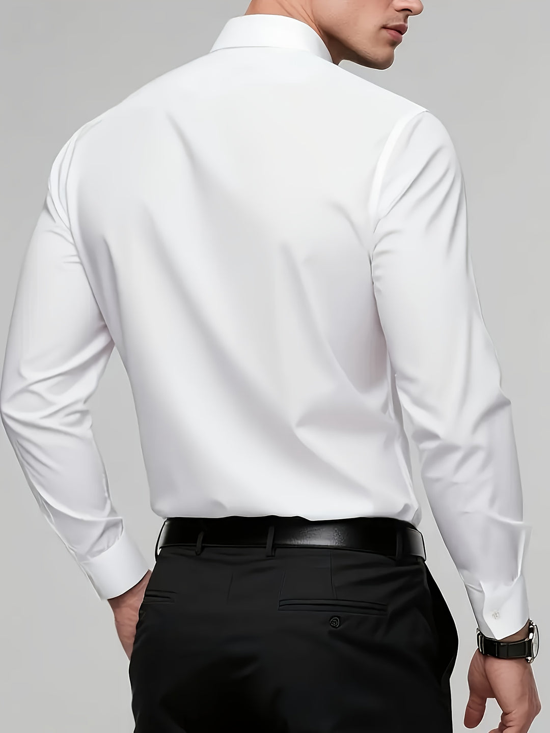 Graham | Tailored Long-Sleeve Button-Up Shirt