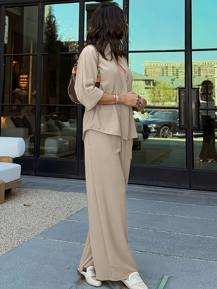 Lorraine | Relaxed Wide-Leg Set