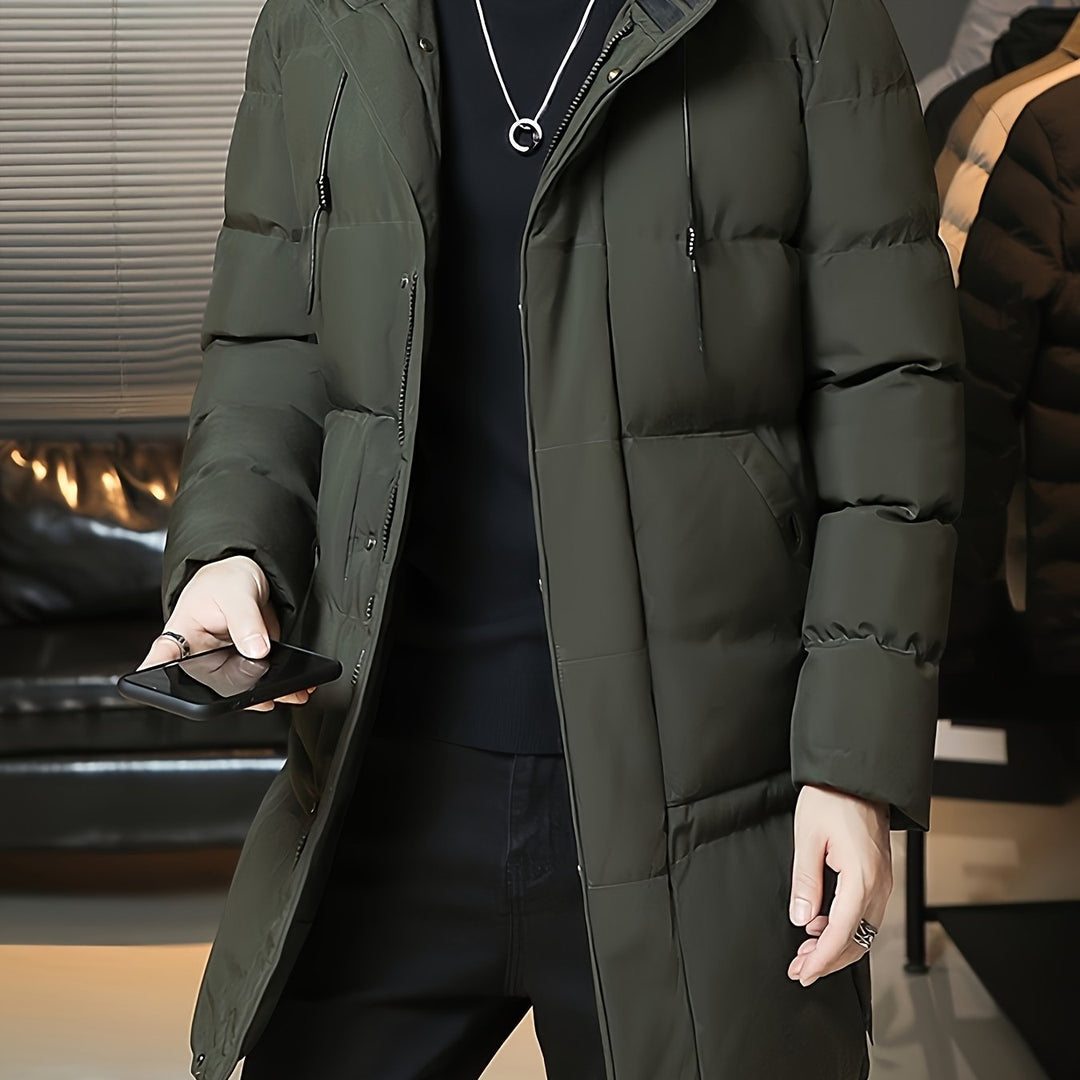 Donovan | Hooded Longline Puffer Coat