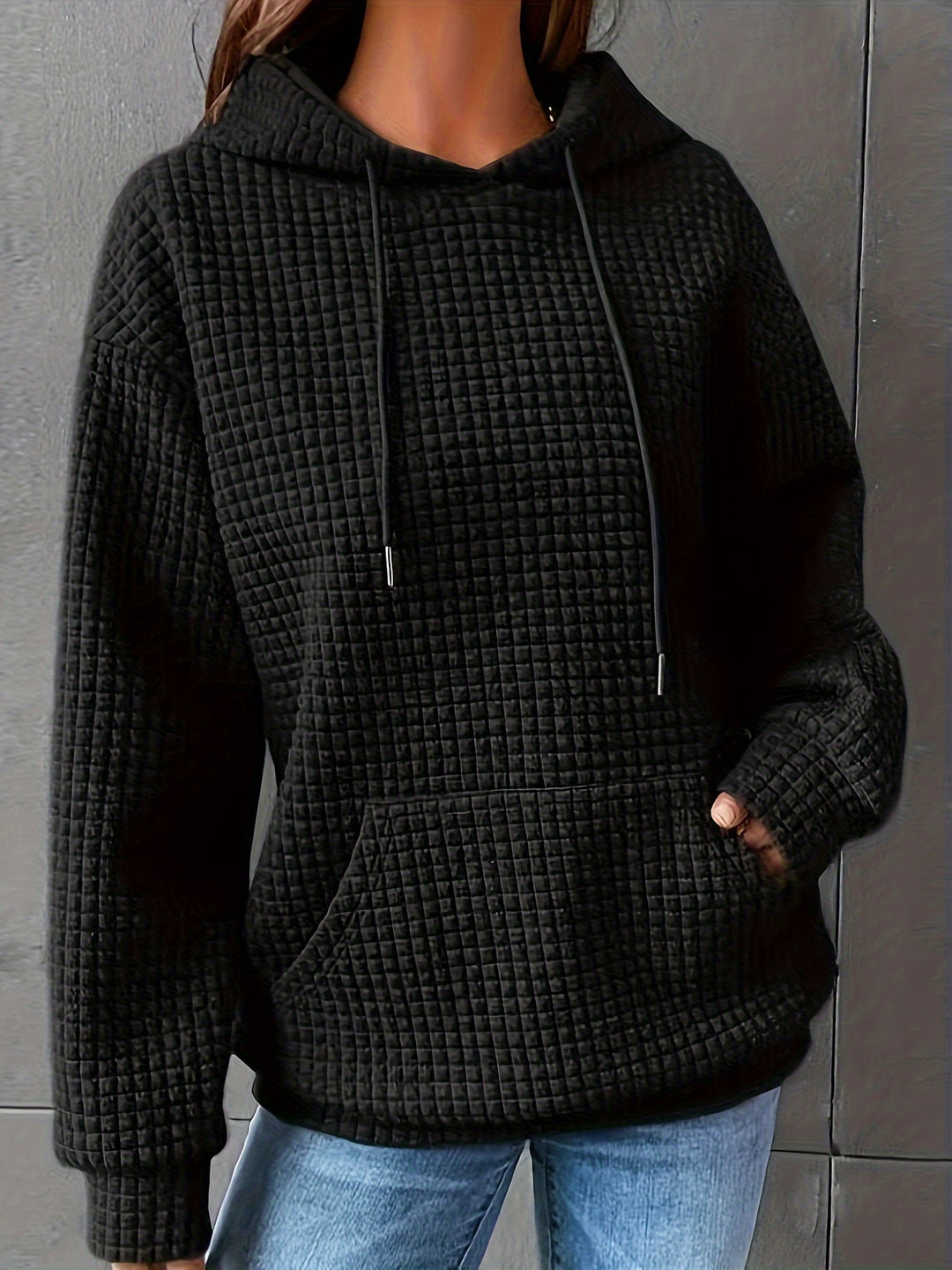 Serena | Cozy Textured Hoodie