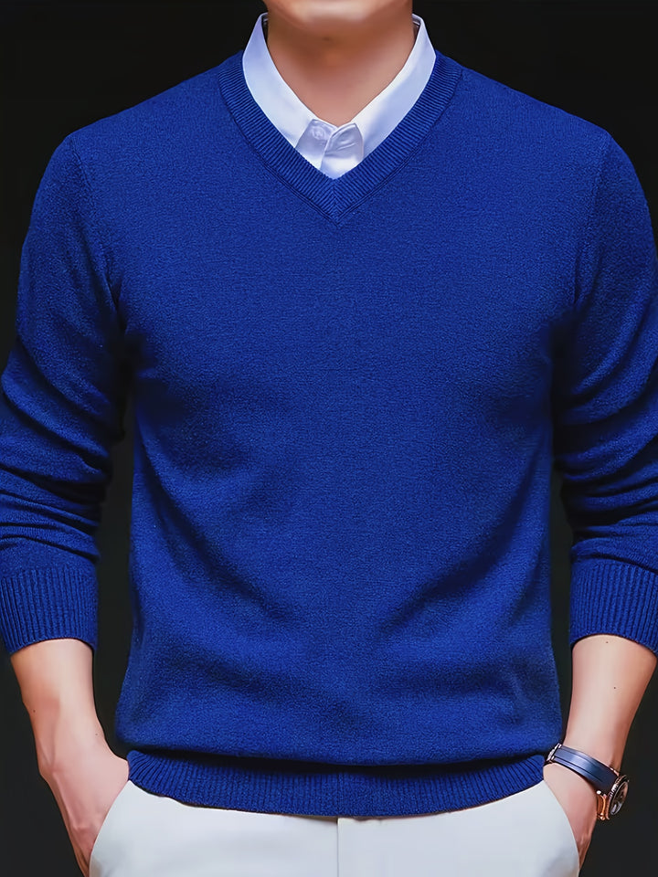 Emory | Classic V-Neck Pullover