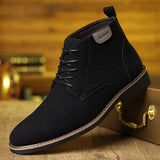 Alden | Refined Lace-Up Ankle Boots
