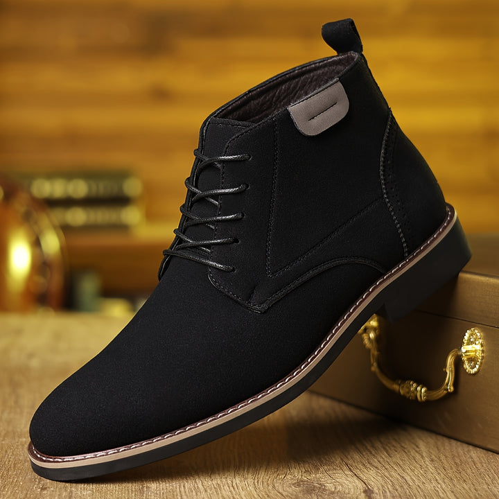 Alden | Refined Lace-Up Ankle Boots