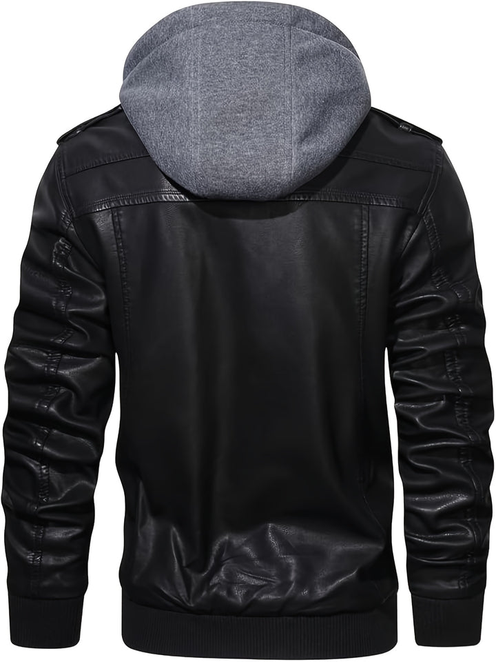 Winston | Hooded Moto Jacket
