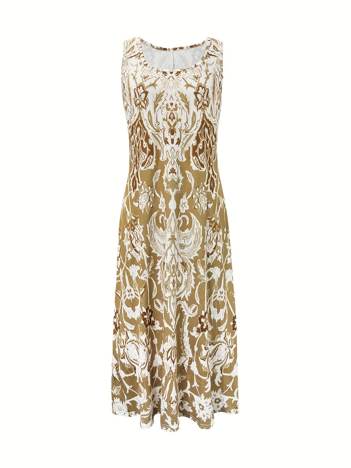 Odette | Flowing Floral Maxi Dress