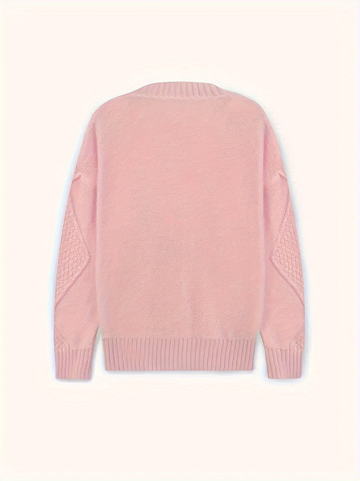 Lucinda | Cozy Cable-Knit Button Cardigan