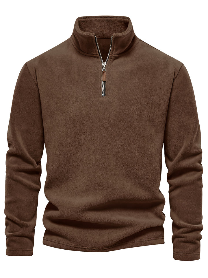Hugo | Half-Zip Stand-Collar Pullover