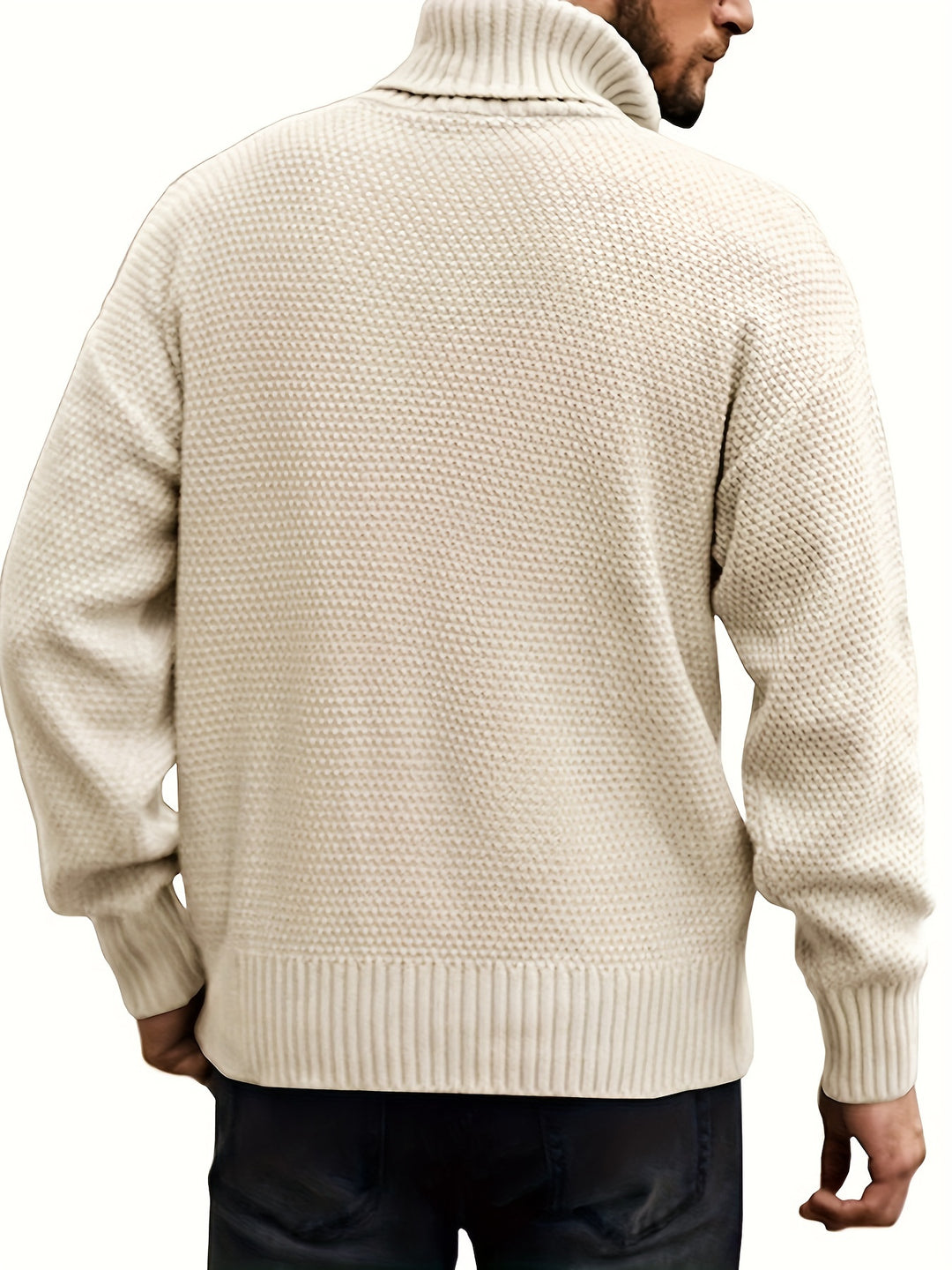Ambrose | Classic Cable-Knit Turtleneck Sweater