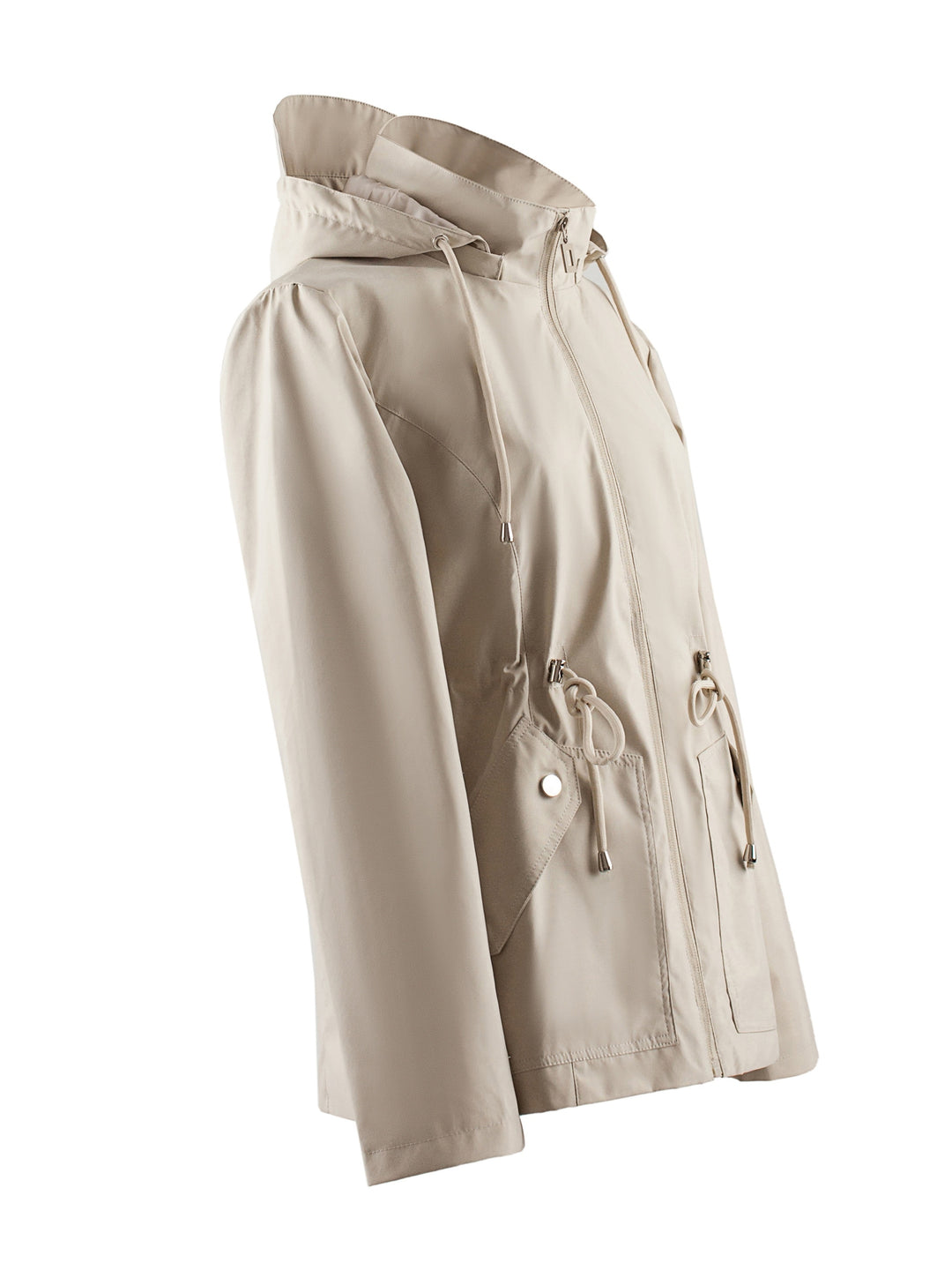 Clara | Hooded Drawstring Jacket