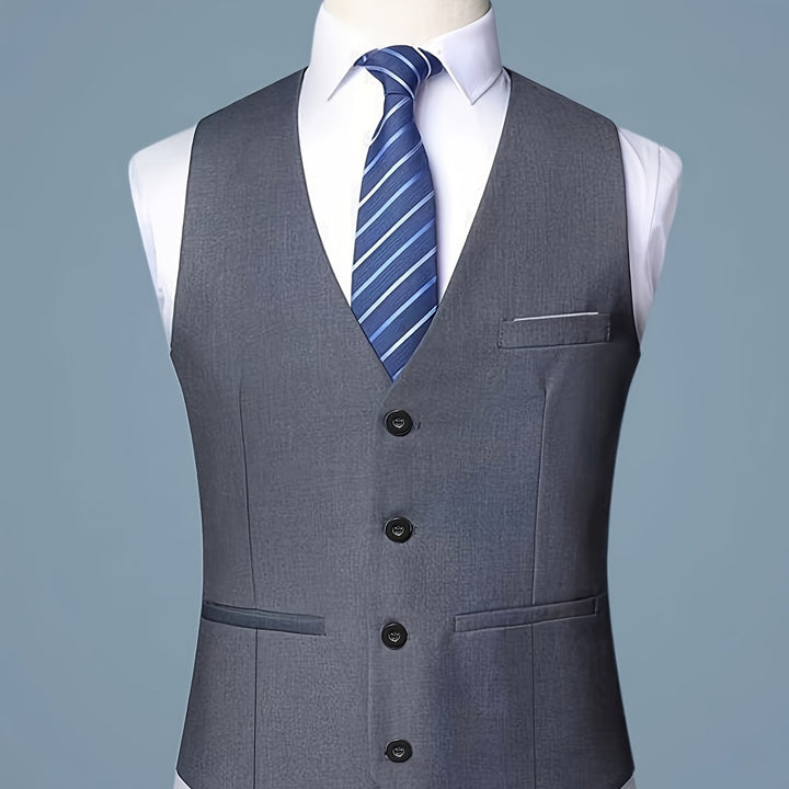 Victor | Tailored V-Neck Vest