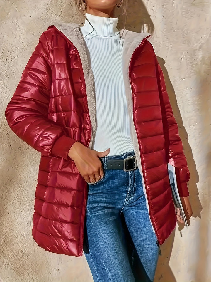 Isla | Quilted Longline Coat