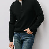 Nathaniel | Refined Quarter-Zip Sweater