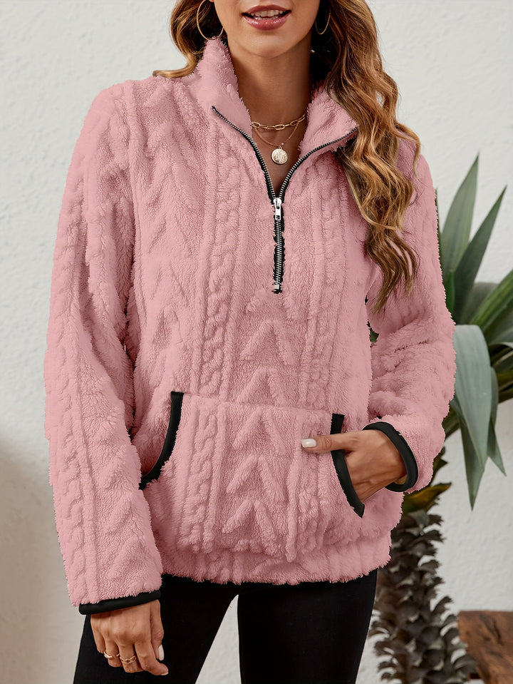 Delilah | Cozy Half-Zip Pullover