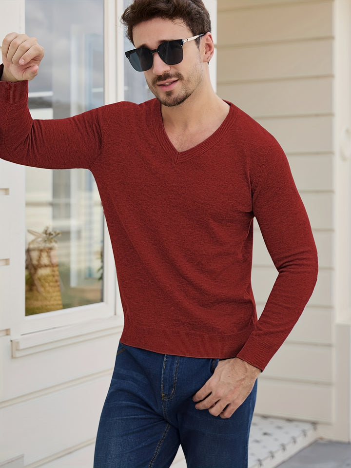 Emory | Classic V-Neck Pullover