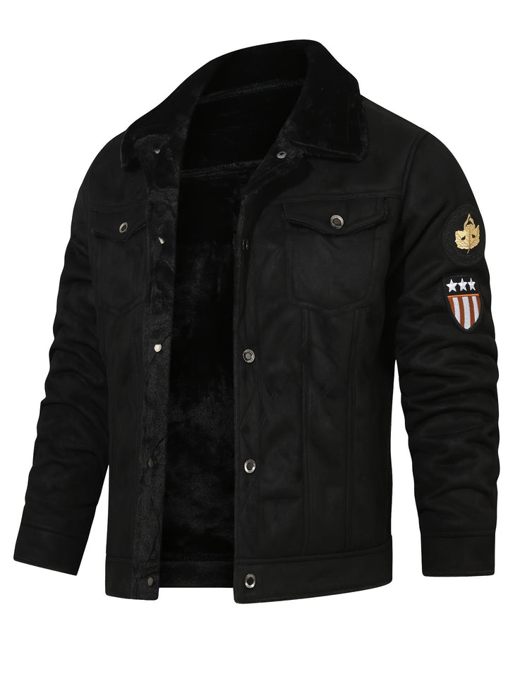 Corbin | Fleece-Lined Trucker Jacket