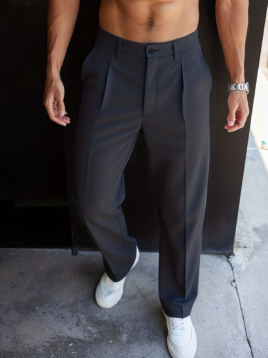 Vaughn | Tailored Straight-Leg Trousers