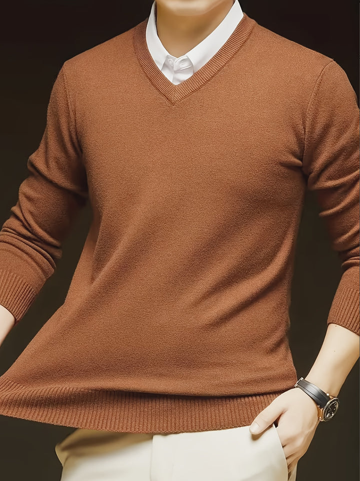 Emory | Classic V-Neck Pullover