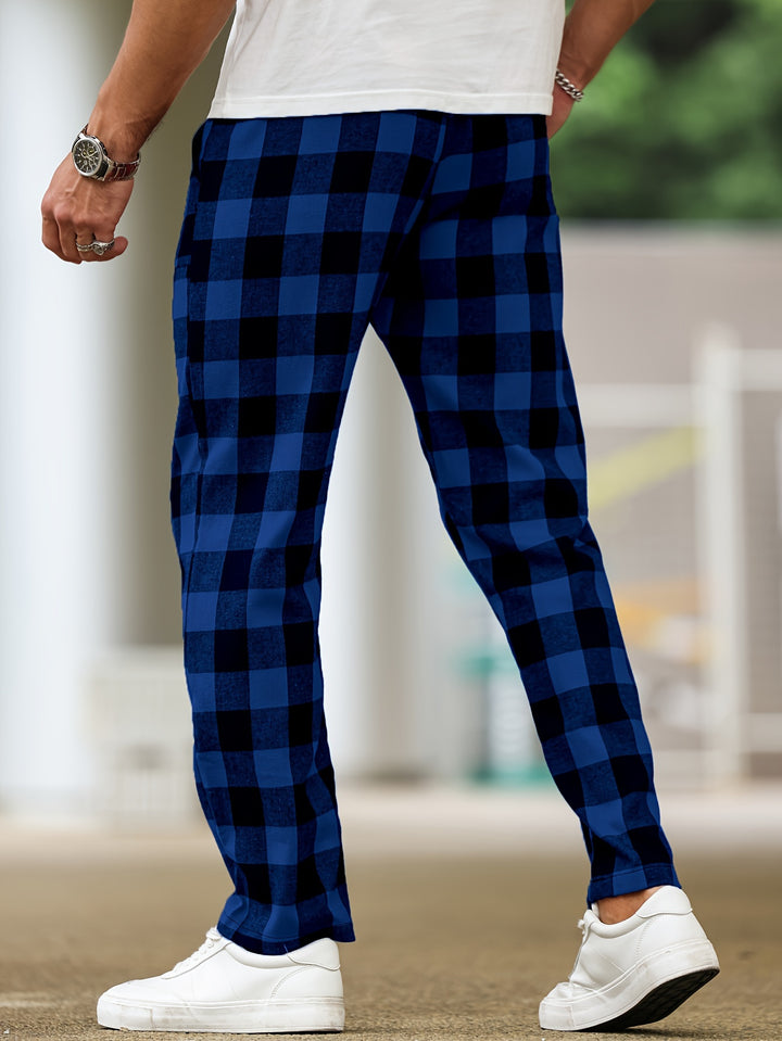 Damon | Relaxed Plaid Lounge Pants