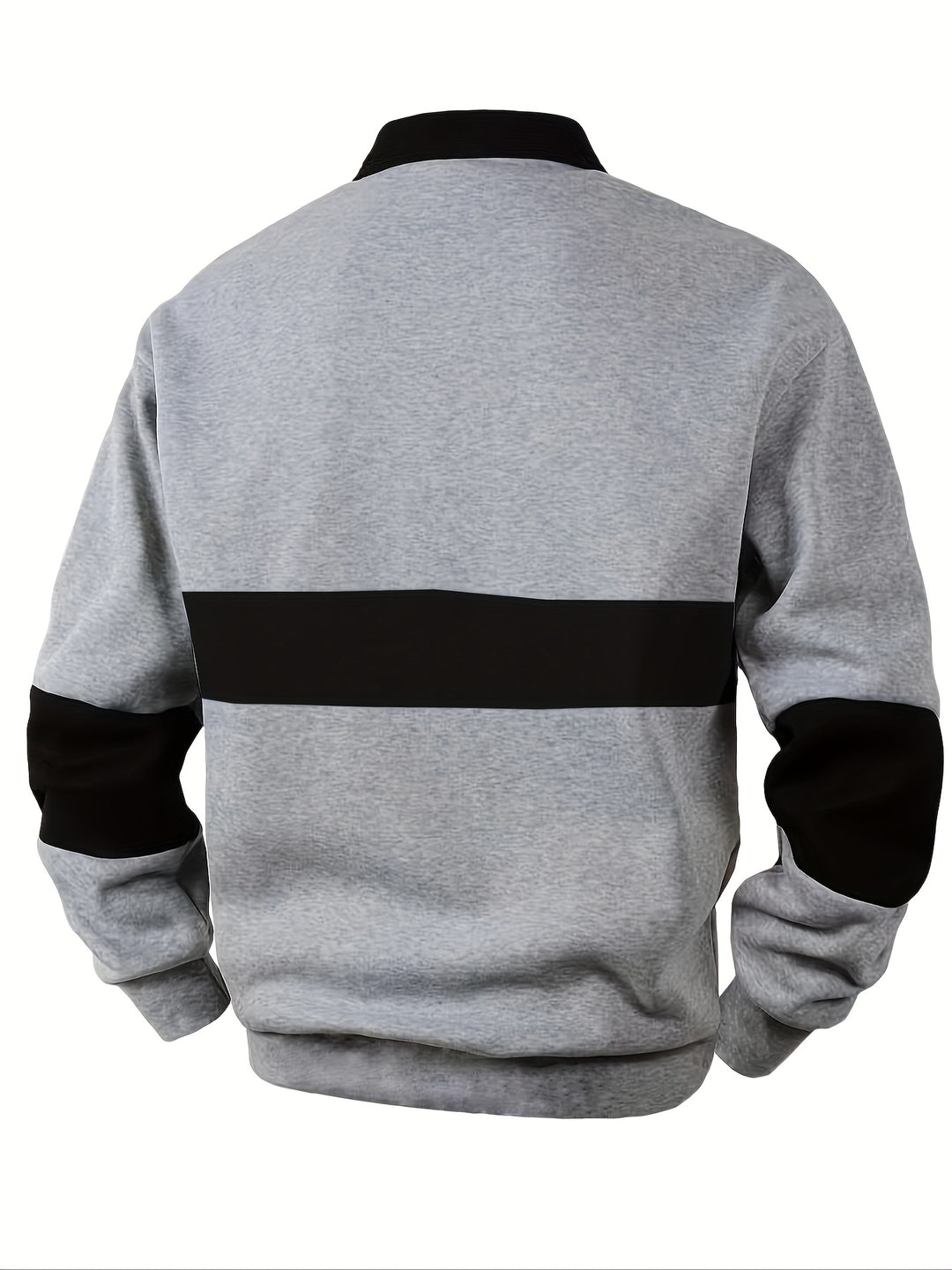 Grayson | Colour-Block Long Sleeve Polo Shirt