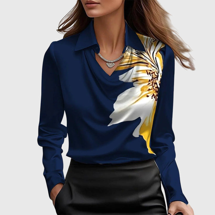 Cordelia | Draped Elegant Blouse