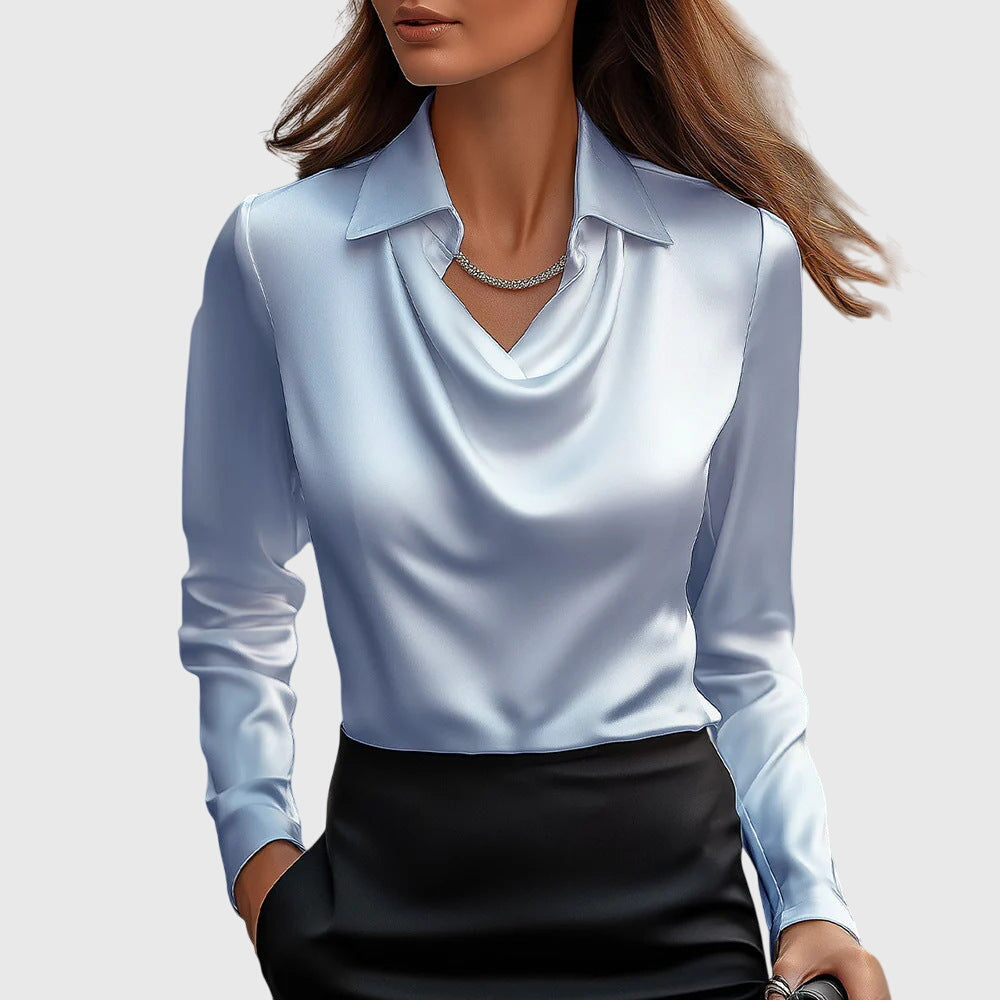 Cordelia | Draped Elegant Blouse