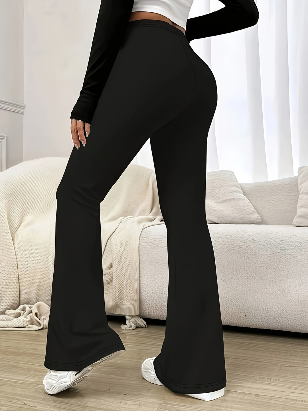 Marlene | High-Waist Flared Trousers