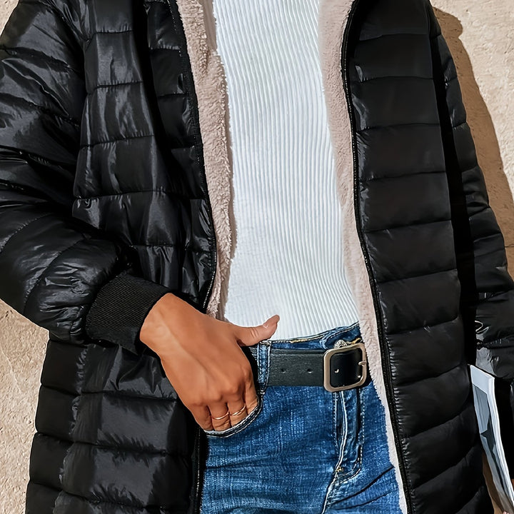 Isla | Quilted Longline Coat