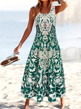 Odette | Flowing Floral Maxi Dress
