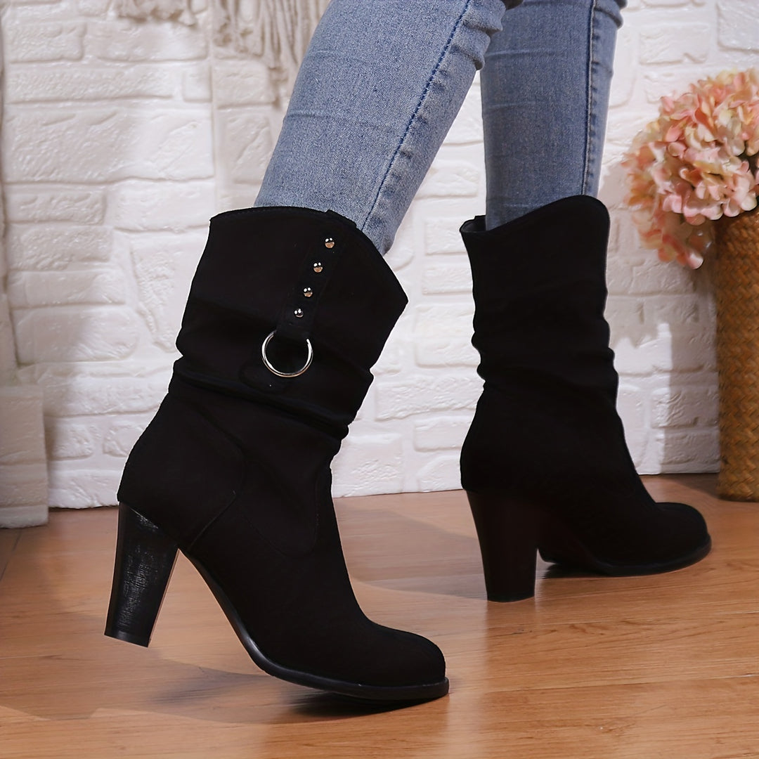 Carmen | Slouchy Western Ankle Boots