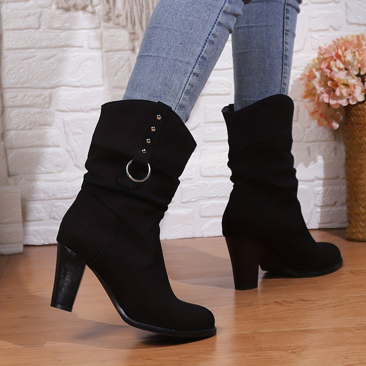 Carmen | Slouchy Western Ankle Boots