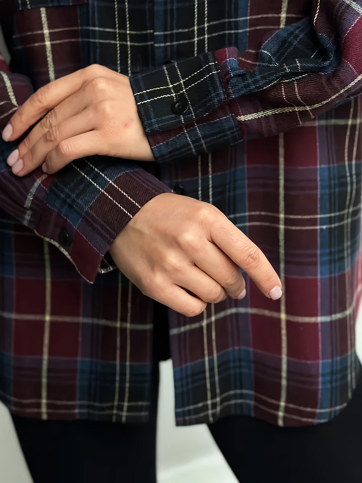 Marianne | Relaxed Checked Shirt