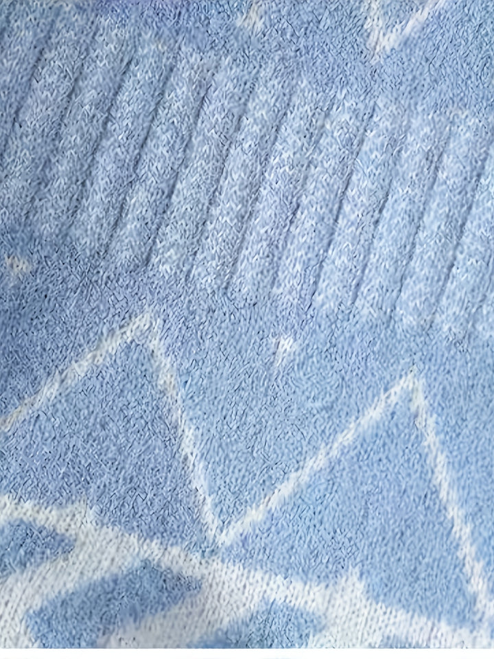 Tristan | Patterned Crew-Neck Sweater