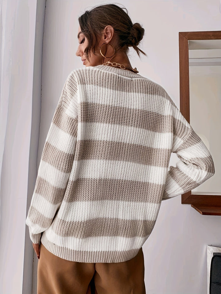 Meredith | Relaxed Striped Sweater
