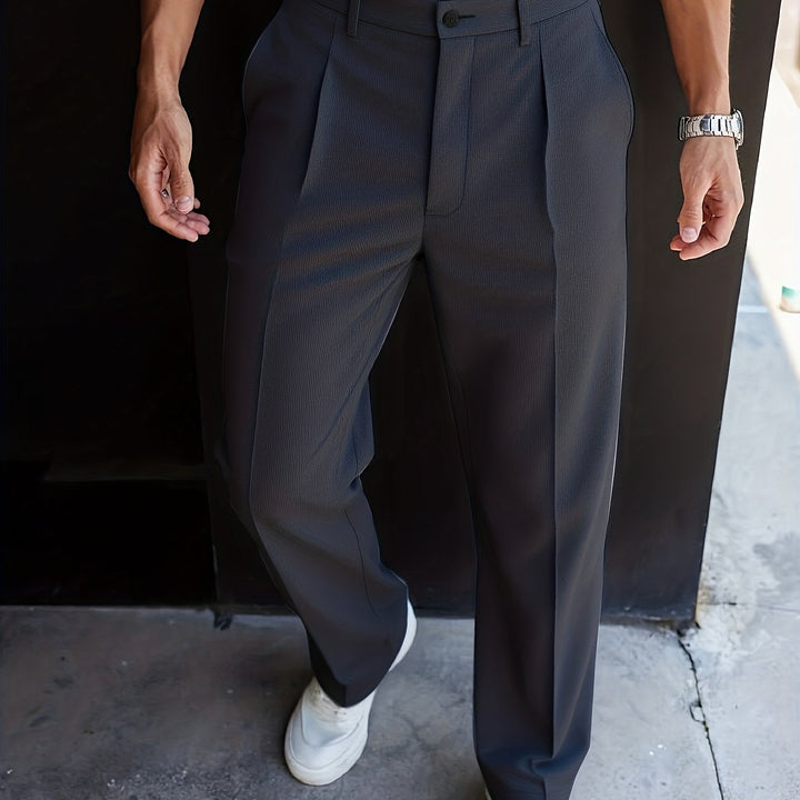 Vaughn | Tailored Straight-Leg Trousers