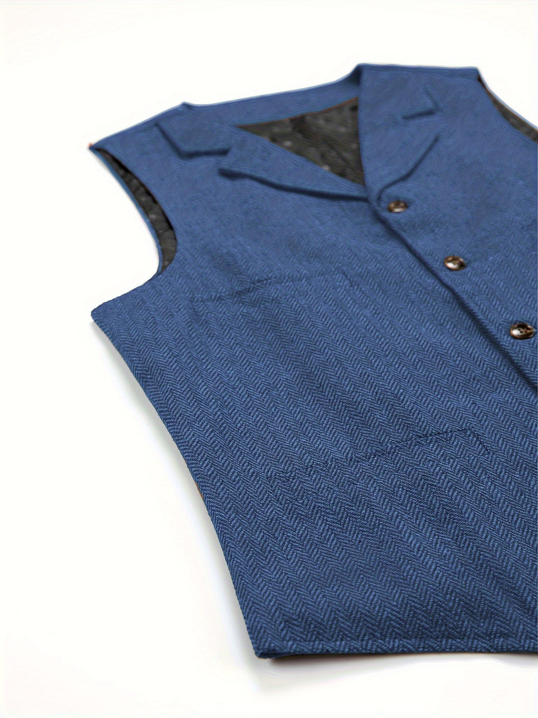 Colton | Heritage Herringbone Vest