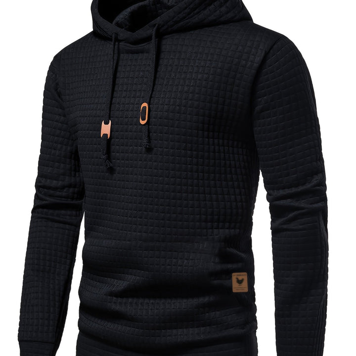 Harrison | Textured Pullover Hoodie