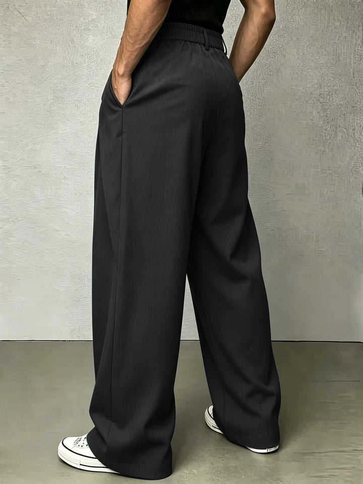 Hudson | Pleated Wide-Leg Trousers