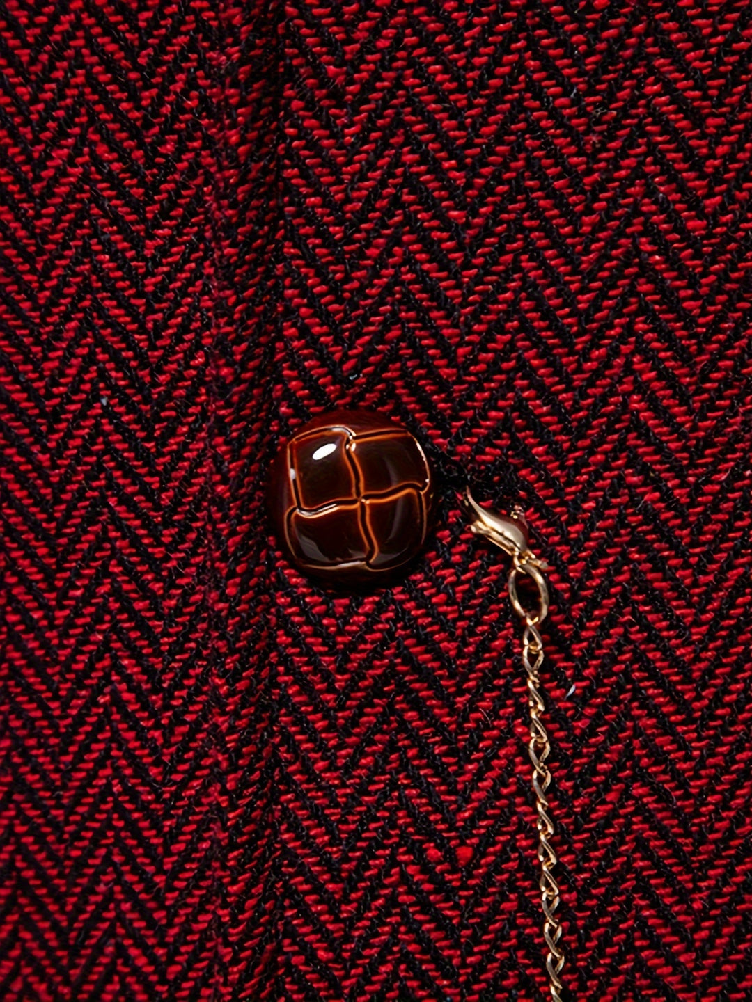 Edmund | Herringbone Single-Breasted Vest