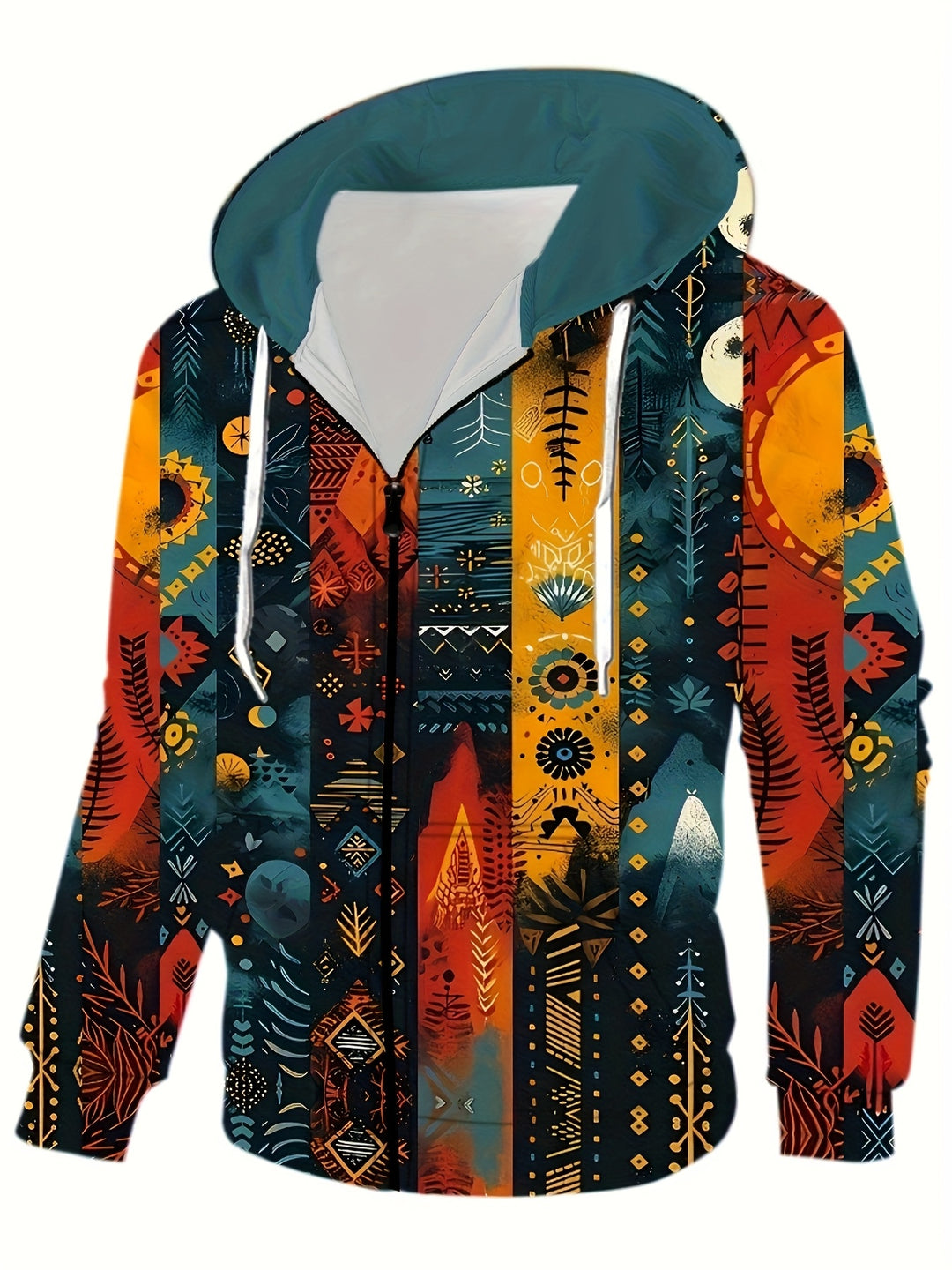 Merrick | Artful Hooded Jacket