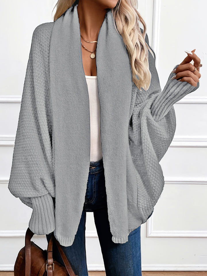Clarissa | Draped Shawl-Collar Cardigan