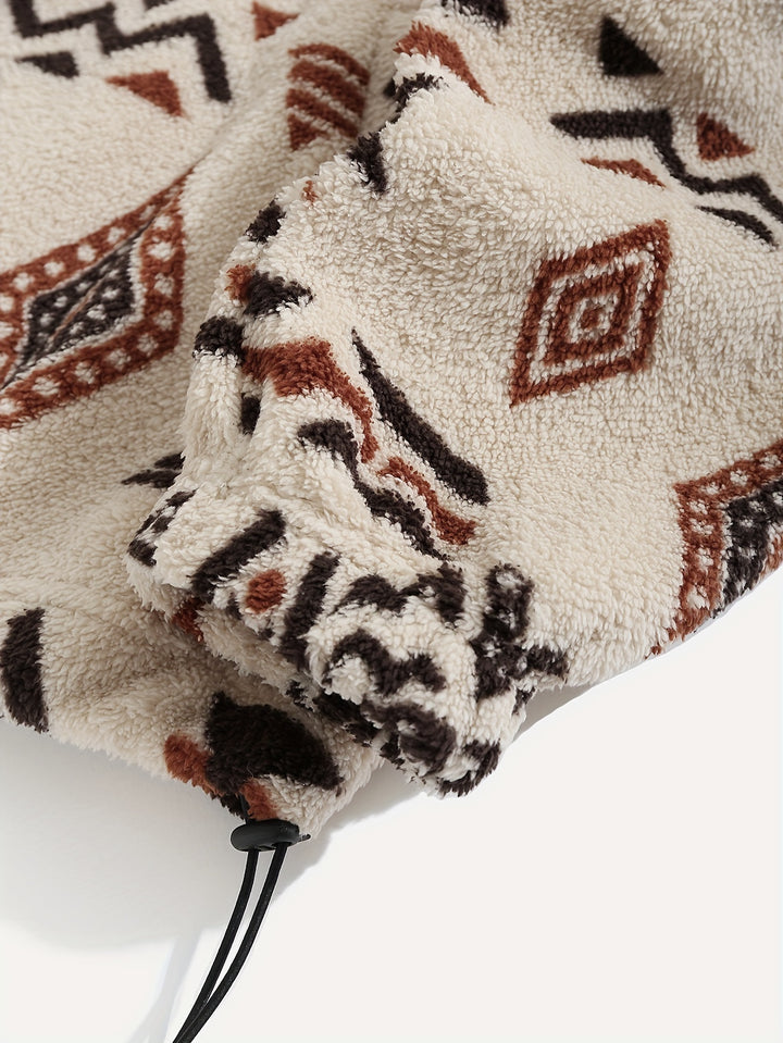 Carmen | Patterned Zip-Up Jacket